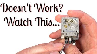 2 Stroke Carburetor  In depth Fault Finding Testing Service amp Repair [upl. by Virge]