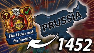 FORMING Prussia In 1452 As EU4 Teutonic Order [upl. by Inram]