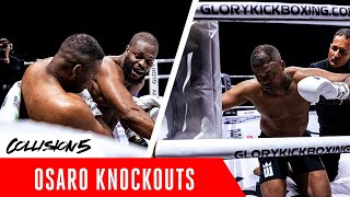 COLLISION 5 Tariq Osaros CRAZY knockouts in GLORY [upl. by Nnylrats]