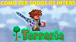 COMO TER INTENS INFINITOS NO TERRARIA [upl. by Lukash]