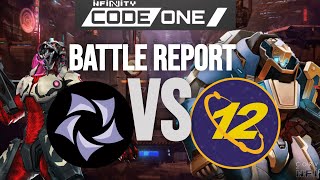 Infinity CodeOne battle report O12 vs Combined Army [upl. by Otnas]