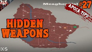 HIDDEN WEAPONS CRATES MEAGHER VALLEY  State of Decay 2 Juggernaut Edition  ApocaTips [upl. by Champ]