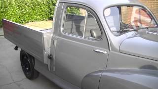 Peugeot 203C Pickup C8 1955 Fully restored VIDEO wwwERclassicscom [upl. by Ahsuatal]