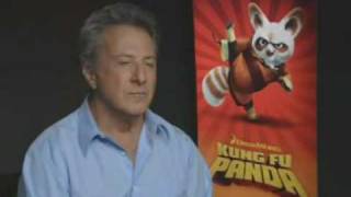 Dustin Hoffman Interview Star of Fockers Kungfu Panda Tootsie Huckabees amp more [upl. by Keheley]