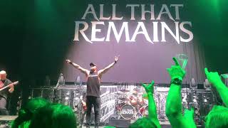 All That Remains  Let You Go Live [upl. by Anhavas404]