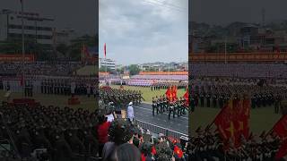 Vietnam celebrated the 70th anniversary of the Dien Bien Phu battle P1 shorts quandoivietnam [upl. by Yaja]