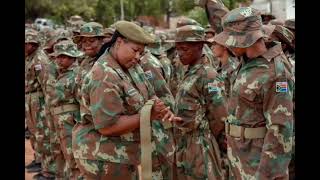 SANDF Training  From Civvy to Military 2024 [upl. by Adlesirc]