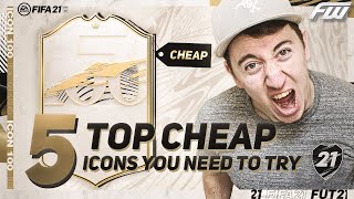 BEST CHEAP ICONS FIFA 21  YOU NEED TO TRY THESE CARDS [upl. by Ecarret]