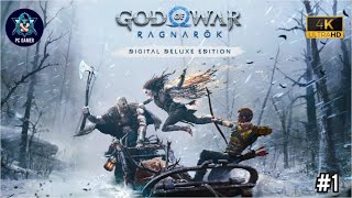 GOD OF WAR RAGNAROK PC Gameplay 4K 60FPS  No Commentary [upl. by Brocky627]