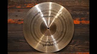 Saluda 17quot Ambiance Series Crash Cymbal  1162g [upl. by Marnie]