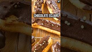 Easter Special  Chocolate Eclairs Recipe  How To Make Chocolate Eclairs ytshorts food easter [upl. by Akira]