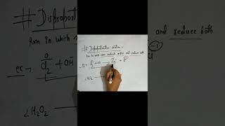 Disproportionation reaction Class 11 [upl. by Slemmer]