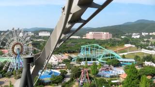 Phaethon roller coaster in Gyeongju World Korea HD [upl. by Anehsak959]