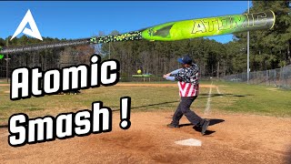 Anarchy Atomic USA  ASA Softball Bat Review [upl. by Aysahc]