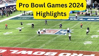 Pro Bowl Games 2024 Highlights [upl. by Ruyam]