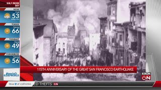 115th anniversary Remembering 1906 San Francisco earthquake [upl. by Naujad]