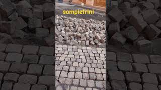 Sampietrini sanpietrini is the pavement found in the historic district of Rome [upl. by Tris]