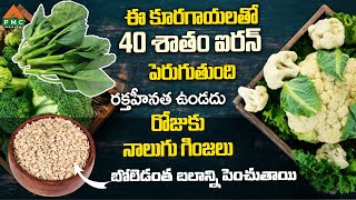 ఈ కూరగాయలతో 40 శాతం ఐరన్ పెరుగుతుంది  Dr Priyanka  PMC Health [upl. by Holna]