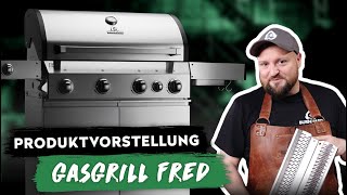 Burnhard FRED GasgrillSerie  Produktvorstellung [upl. by Lothario]