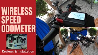 How to install wireless speed odometer magnet on a Bicycle alloy wheel  Hiland alloy wheel [upl. by Kraus]