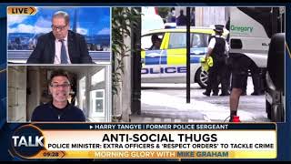 Interview on Policing Anti Social Behaviour with Talk TV [upl. by Rawdon536]