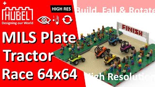 Weltianer MILS Plate Traktor Race 64x64 Build Fall amp Rotate High Resolution [upl. by Yer]