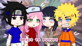 ⤷🍰Team 7 and Hinata react to FUTURE ౨ৎ  13 CanonShipps EN [upl. by Enamrahc]