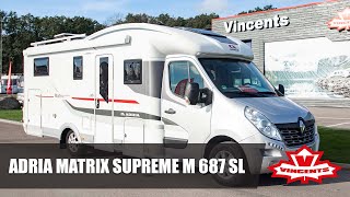 Så fungerar ADRIA MATRIX SUPREME M 687 SL  Vincents Husbil amp Husvagn [upl. by Nannek]