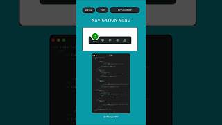 Navigation Menu with Active Indicator Effect  HTML CSS and JavaScript [upl. by Amsden823]