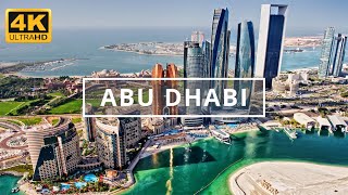 Abu Dhabi United Arab Emirates 🇦🇪  4K Drone Footage تصوير جوي مدينة ابو ظبي With Subtitles [upl. by Roth371]