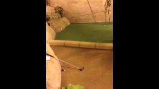 Crazy golf paradise island braehead xscape hole in one fluke [upl. by Joan]