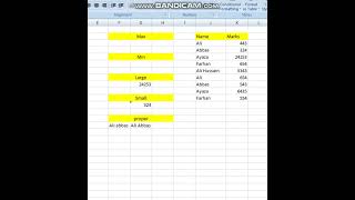 MAX Formula Made Easy in Excel 2007 😎💡 ExcelSkills ExcelShorts [upl. by Latreese791]