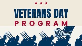 Vincennes University Veterans Day Program 2024 [upl. by Ecined]