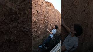 Nightmare on Elm St  Hueco Tanks climbing bouldering huecotanks [upl. by Airb]