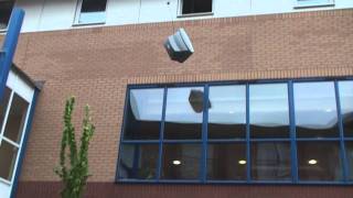 Throwing a TV from a hotel Window [upl. by Grantland4]