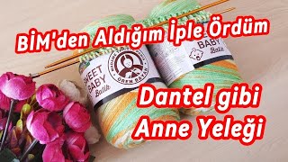 Kolay Yelek Örneği  Yelek Modeli örgü yelek yelekörneği knitting crochet [upl. by Nauqal755]