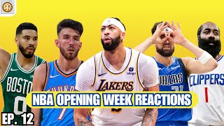 NBA Opening Week Reactions  Courtside presented by The Basketball Network  Ep 12 [upl. by Romona347]