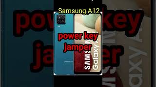 Samsung a12 power key problem solution samsunga12 samsung samsunga12powerkey [upl. by Atiuqat]