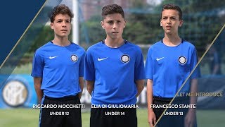 INTER U14 U13 and U12  Let Me Introduce [upl. by Llenehc]