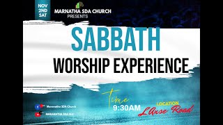 Maranatha Seventhday Adventist Church  Sabbath Church Service  02112024 [upl. by Kirima]