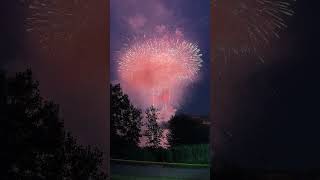 4th of JULY Fireworks at OVERPECK COUNTY PARK in Leonia New Jersey [upl. by Ecidna]