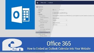 How to Embed an Outlook Calendar into Your Website  Office 365 [upl. by Ssilem]