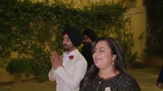 Diljit Dosanjh arrives at City Palace Dy CM Diya Kumari Jaipur Maharaja Padmanabh Singh welcome him [upl. by Ainosal]