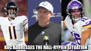 Kevin OConnell Addresses the Jaren HallBrett Rypien Situation [upl. by Yerag208]