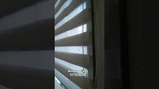 Window Blinds Design  Zebra Blinds  Best Roller Blinds Curtains Installation   shorts viral [upl. by Porter]