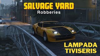 Lampadati Viseris  Salvage Yard Robberies  Chop Shop  Final Mission  GTA 5 online [upl. by Thor]