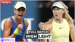 Magda Linette vs Mirra Andreeva Full Match Highlights  WTA China Open 2024 [upl. by Eirrehs]