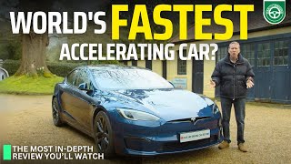 Tesla Model S Plaid 2024 Comprehensive Review  The ultimate fastest EV [upl. by Dorita]