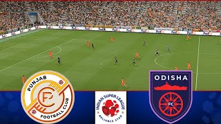 Punjab FC vs Odisha FC  ISL 202425  Watch Along amp eFootball Match [upl. by Oraneg783]