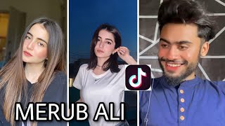 Merub Ali TikTok Videos  Reaction  Merub Ali New Tiktok  Edits  Ak Reaction [upl. by Lahsram989]